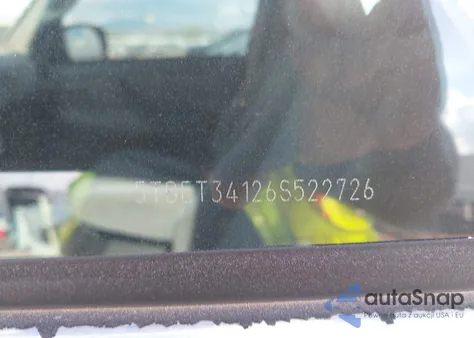 2006 Toyota Tundra Sr5 V8 from USA, damaged, VIN 5TBET34126S522726